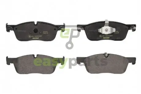 Колодки гальмівні (передні) Land Rover Range Rover Velar 2.0/3.0 17- (Teves) Q+ TEXTAR 2214501