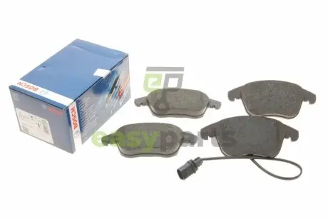 Колодки гальмівні (передні) Audi A4/A5 07- (Ate) (з датчиком) BOSCH 0986494538