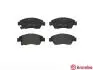 Комплект тормозных колодок, дисковый тормоз BREMBO P28 023 (фото 2)