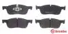 Комплект гальмівних колодок з 4 шт. дисків BREMBO P36 035 (фото 2)