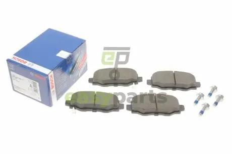 Колодки гальмівні (задні) Fiat 500X/Jeep Renegade 14- BOSCH 0986494930