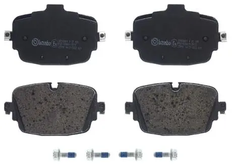Колодки гальмівні дискові (комплект 4 шт) BREMBO P85 180