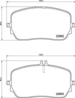 Гальмівні колодки дискові BREMBO P50 149