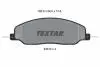 Гальмівні колодки дискові TEXTAR 2451301 (фото 1)
