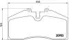 Гальмівні колодки дискові BREMBO P65 005 (фото 1)
