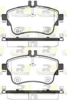Тормозные колодки дисковые. ROADHOUSE 21487.08