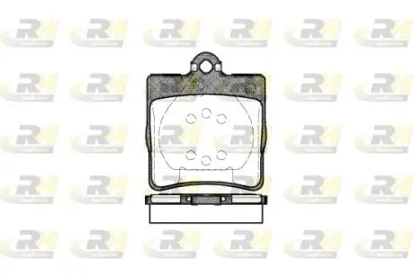 Тормозные колодки дисковые ROADHOUSE 2678.00