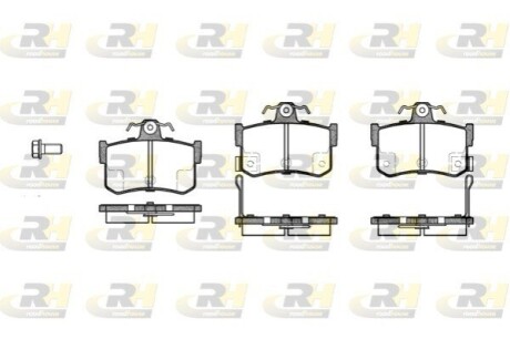 Гальмівні колодки дискові ROADHOUSE 2251.12
