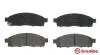 Фото 2 - тормозные колодки дисковые BREMBO P56 102 Тормозные колодки дисковые BREMBO P56 102 (фото 2)