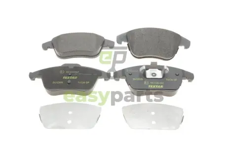 Колодки гальмівні (передні) Land Rover Range Rover Evoque 11- (Teves) Q+ TEXTAR 2412305