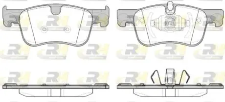 Фото гальмівні колодки дискові ROADHOUSE 21580.00 Гальмівні колодки дискові ROADHOUSE 21580.00