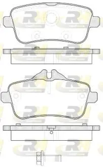 Тормозные колодки дисковые ROADHOUSE 21503.00