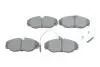 Колодки гальмівні (передні) Citroen Jumper/Fiat Ducato/Peugeot Boxer 94-02 (+датчики) BOSCH 0986424030 (фото 1)