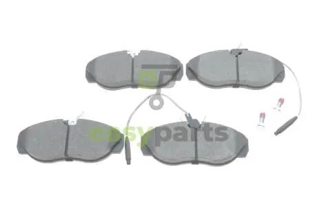 Колодки гальмівні (передні) Citroen Jumper/Fiat Ducato/Peugeot Boxer 94-02 (+датчики) BOSCH 0986424030