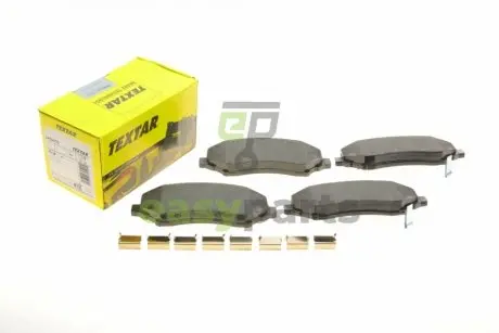 Колодки гальмівні (передні) Chrysler Grand Voyager V 07-/Dodge Caravan 08- (Bosch) Q+ TEXTAR 2460402