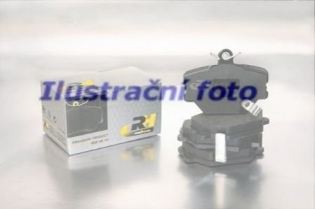 Комплект тормозных колодок, дисковый тормоз ROADHOUSE 2345.00 (фото 1)