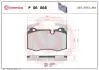 Комплект тормозных колодок, дисковый тормоз BREMBO P06 068 (фото 1)