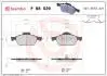 Комплект тормозных колодок, дисковый тормоз BREMBO P68 029 (фото 1)