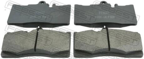 Гальмівні колодки дискові FEBEST 0101-UCF30F