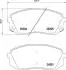 Комплект гальмівних колодок з 4 шт. дисків BREMBO P30 093 (фото 1)