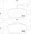 Тормозные колодки дисковые BREMBO P23 148X (фото 2)