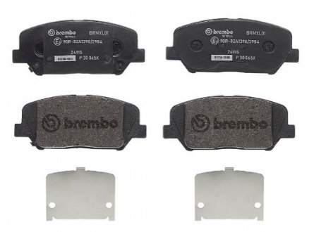 Гальмівні колодки дискові BREMBO P30 065X (фото 1)