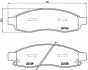 Фото 1 - тормозные колодки дисковые BREMBO P58 001 Тормозные колодки дисковые BREMBO P58 001 (фото 1)
