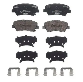 Тормозные колодки дисковые BREMBO P30 073X
