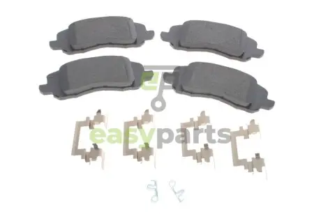 Колодки гальмівні (передні) Jeep Compass/Patriot 06- (Akebono) Q+ TEXTAR 2458301
