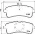 Тормозные колодки дисковые BREMBO P50 130 (фото 1)
