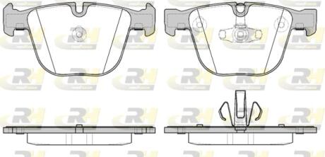 Гальмівні колодки дискові ROADHOUSE 2892.20