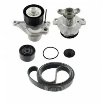 Водяной насос + комплект ручейковых ремней SKF VKMC 36084