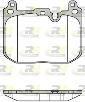 Тормозные колодки дисковые ROADHOUSE 21680.00