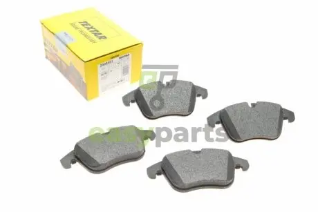 Колодки гальмівні (передні) Jaguar S-Type/XF/XK/XJ 02-15 (Teves) Q+ TEXTAR 2408401