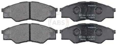 Гальмiвнi колодки дисковi A.B.S. 37684