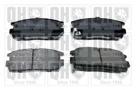 Фото гальмiвнi колодки дисковi QUINTON HAZELL BP1580 Гальмiвнi колодки дисковi QUINTON HAZELL BP1580