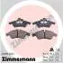Гальмiвнi колодки дисковi переднi ZIMMERMANN 239902051 (фото 1)