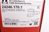 Гальмiвнi колодки дисковi переднi ZIMMERMANN 242461701 (фото 2)