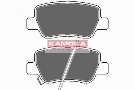 Тормозные колодки дисковые TOYOTA AVENSIS(T27) 09- KAMOKA JQ101129