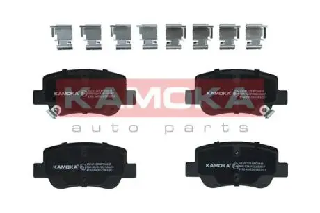 Гальмiвнi колодки дисковi TOYOTA AVENSIS(T27) 09- KAMOKA JQ101129