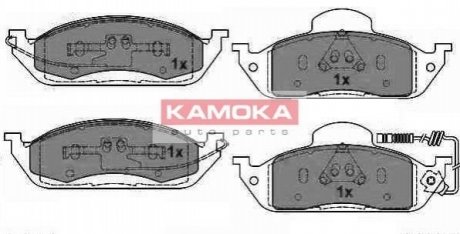 Гальмiвнi колодки дисковi MERCEDES KLASA M (W163) 98-05 KAMOKA JQ1012800