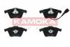 Гальмiвнi колодки дисковi AUDI A3 03-/SKODA SUPERB 08-/VW GOLF V 03-/PASSAT 05- KAMOKA JQ1013530 (фото 1)