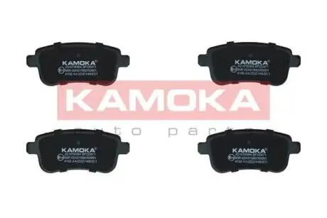 Гальмiвнi колодки дисковi RENAULT MEGANE 08-/SCENIC 09- KAMOKA JQ1018364
