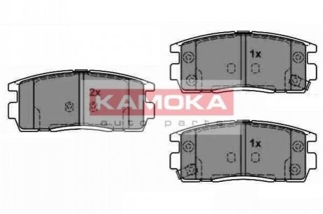 Тормозные колодки дисковые KAMOKA JQ1018370 (фото 1)