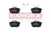 Гальмiвнi колодки дисковi MITSUBISHI CARISMA 95-06/COLT 04-/VOLVO S40 95-03/V40 96-03 KAMOKA JQ1012190 (фото 1)