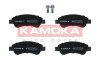 Гальмiвнi колодки дисковi CITROEN BERLINGO 96-/C4 04-/XSARA 97-05/PEUGEOT 206/207/208 KAMOKA JQ1012798 (фото 1)