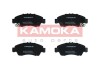 Гальмiвнi колодки дисковi HONDA CIVIC 91-01/CRX 92-98/JAZZ 02- KAMOKA JQ1011554 (фото 1)