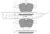 Гальмiвнi колодки дисковi TOMEX 1447 (фото 1)