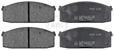Гальмiвнi колодки дисковi A.B.S. 36484