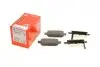 Колодки гальмівні (задні) Suzuki Vitara III 15-/SX4 13-/Swift 10- (Akebono) (з датчиком) ZIMMERMANN 252581451 (фото 1)